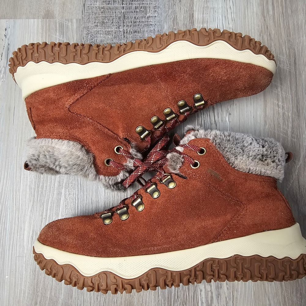L.L.Bean Day Venture Alpine Womens 8.5M Cinnamon Primaloft Waterproof Boots‎